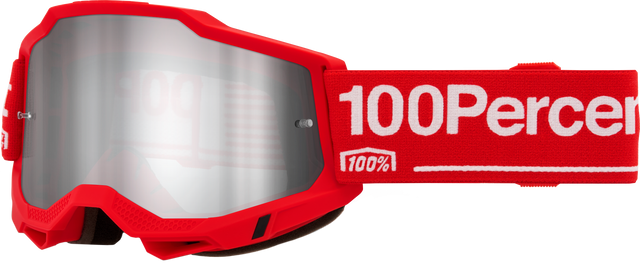 Photo of ACCURI 2 GOGGLE WOLG MIRROR SILVER LENS by 100-PERCENT - Premium Eyewear for UTVs / Side by Sides