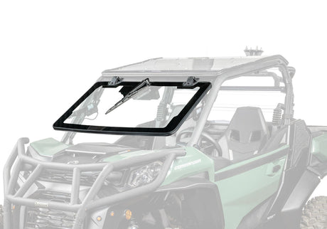 Can-Am Maverick Sport MaxDrive Power Flip Glass Windshield - With Wiper