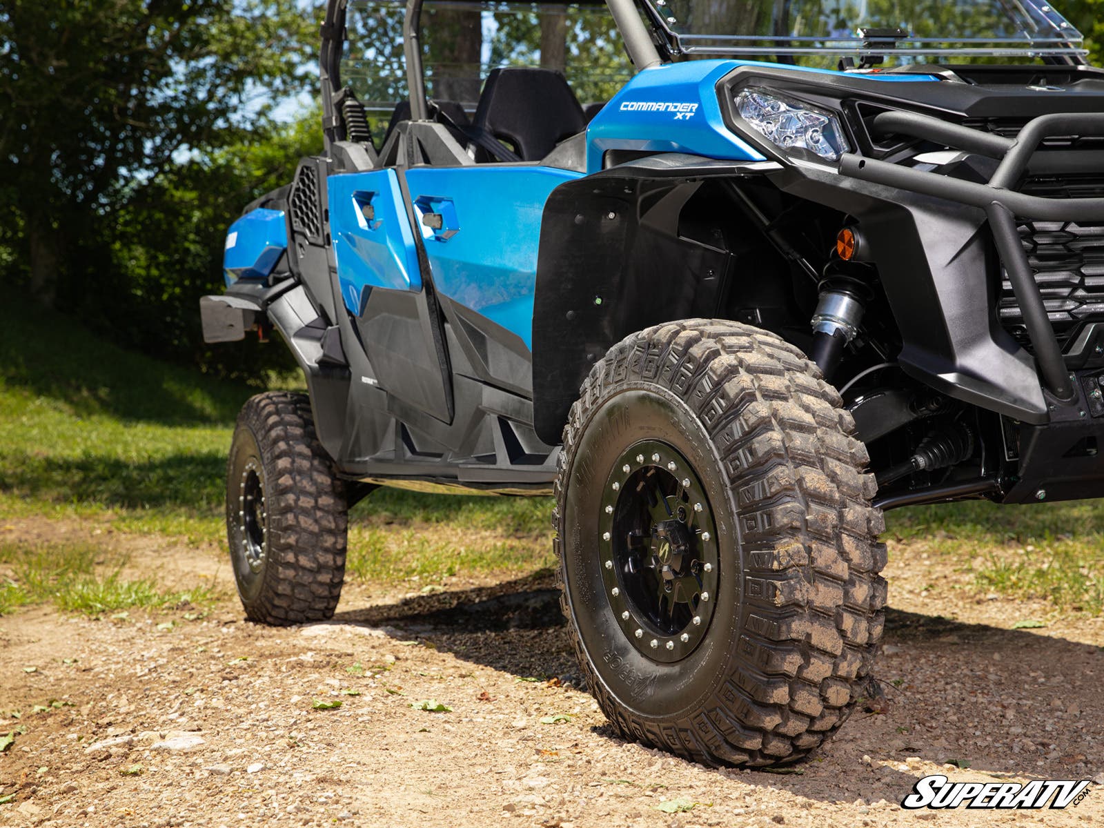 Photo of SuperATV Can-Am Commander Low Profile Fender Flares by SuperATV - Premium Fenders & Fender Guards for UTVs / Side by Sides