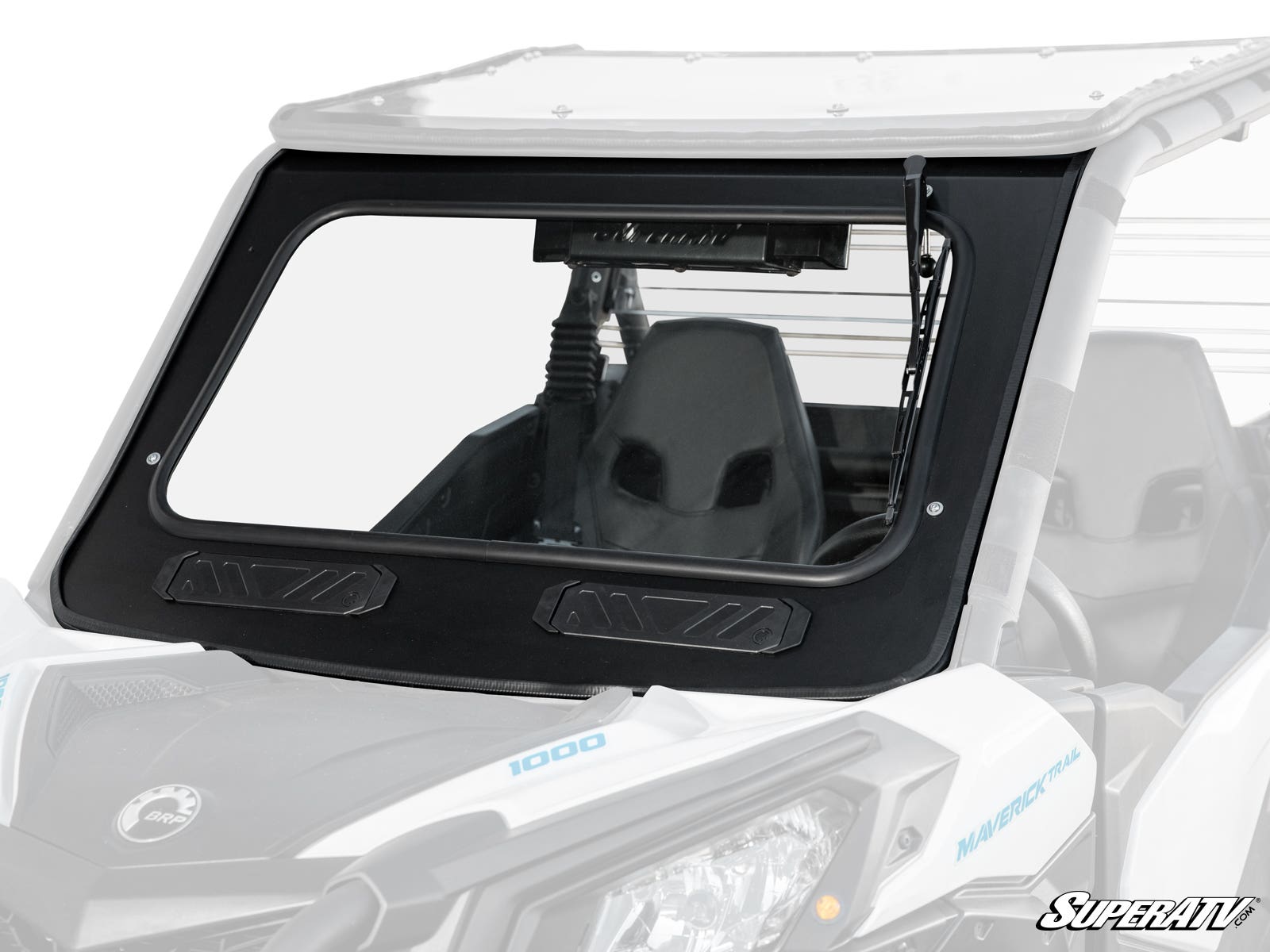 Photo of SuperATV Can-Am Commander Glass Windshield by SuperATV - Premium Windshields for UTVs / Side by Sides