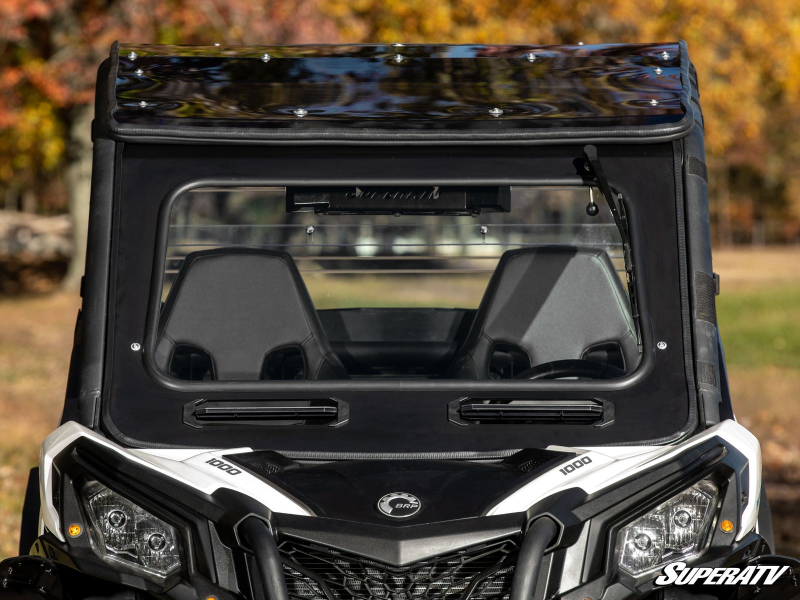 Photo of SuperATV Can-Am Commander Glass Windshield by SuperATV - Premium Windshields for UTVs / Side by Sides
