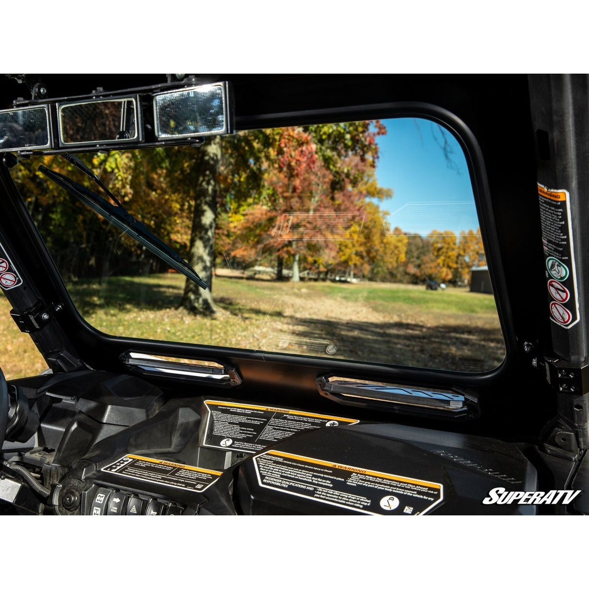 Can Am Maverick Sport Glass Windshield