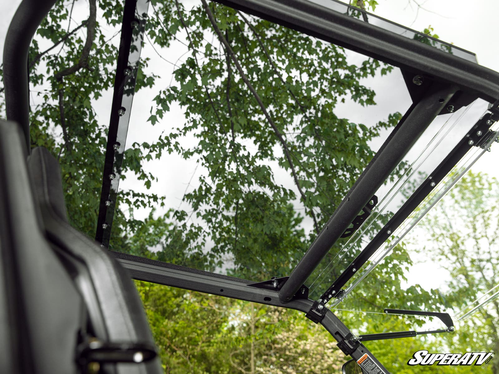 Photo of SuperATV Can-Am Maverick Sport MAX Tinted Roof by SuperATV - Premium Roofs for UTVs / Side by Sides