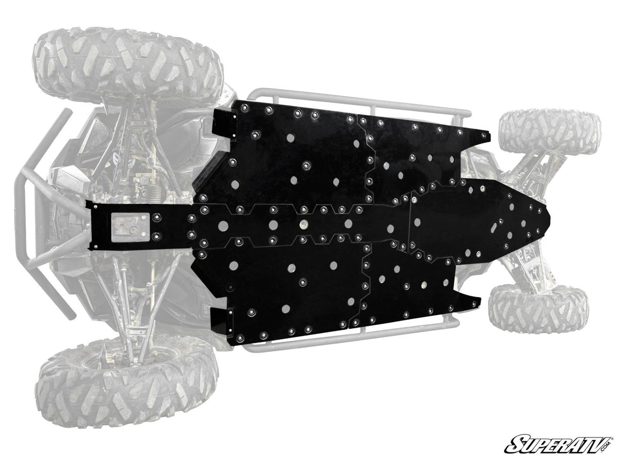 SuperATV Polaris RZR 4 900 Full Skid Plate