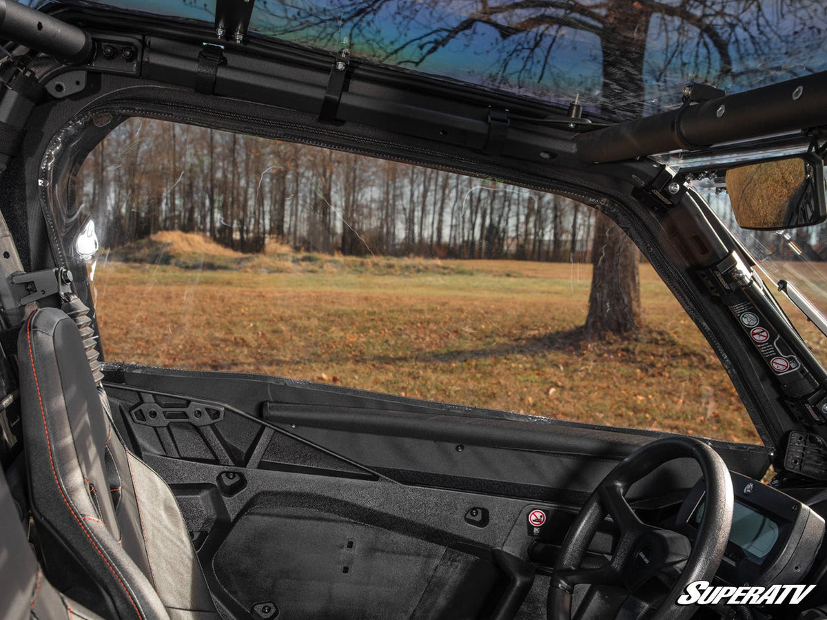 Photo of SuperATV Can-Am Commander Primal Soft Cab Enclosure Upper Doors by SuperATV - Premium Cab Enclosures for UTVs / Side by Sides