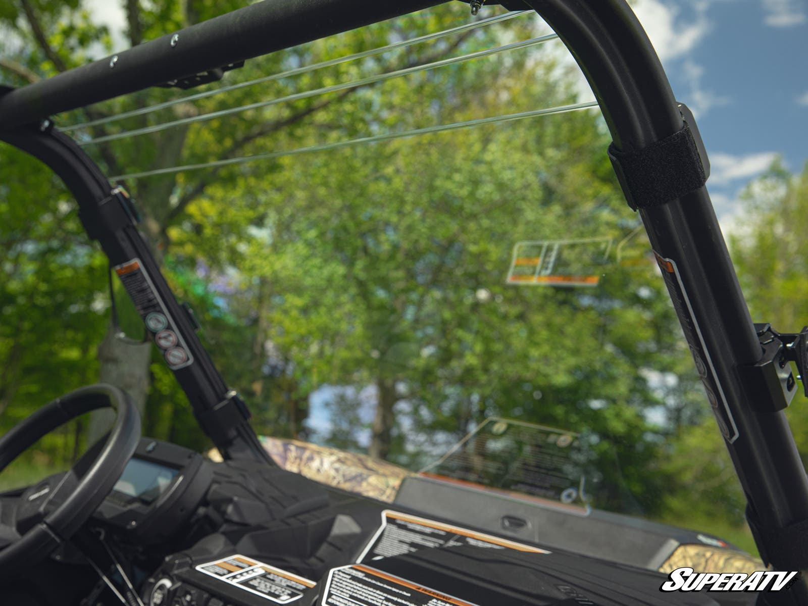 Photo of SuperATV Can-Am Commander WindshieldScratch Resistant by SuperATV - Premium for UTVs / Side by Sides