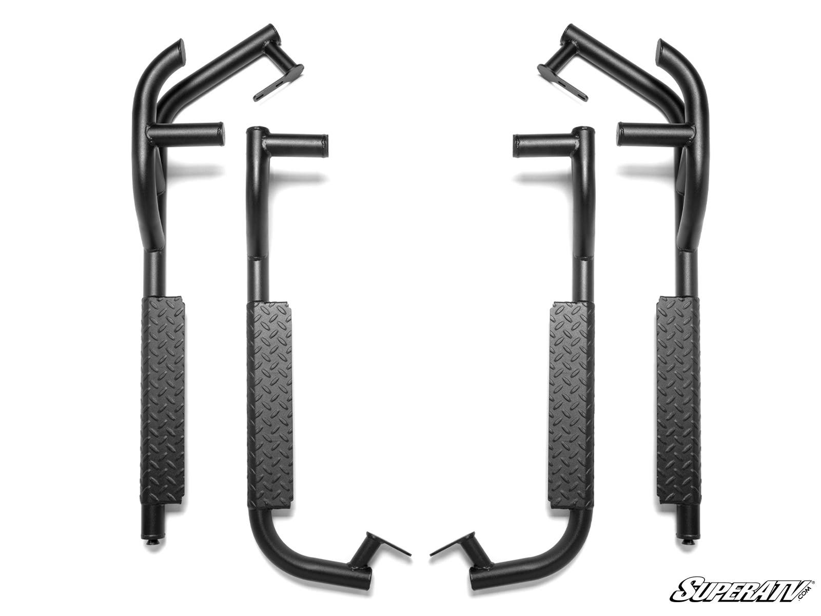 Photo of SuperATV Can-Am Defender MAX Heavy-Duty Nerf Bars by SuperATV - Premium Nerf Bars for UTVs / Side by Sides