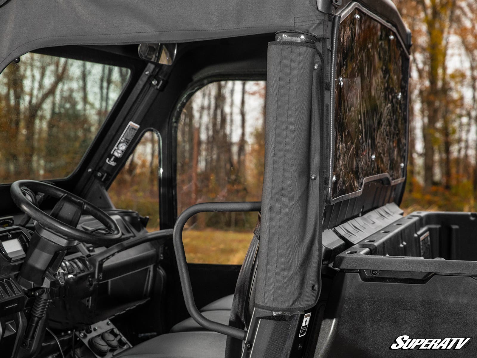 Photo of SuperATV Can-Am Defender Primal Soft Cab Enclosure Doors by SuperATV - Premium Doors for UTVs / Side by Sides
