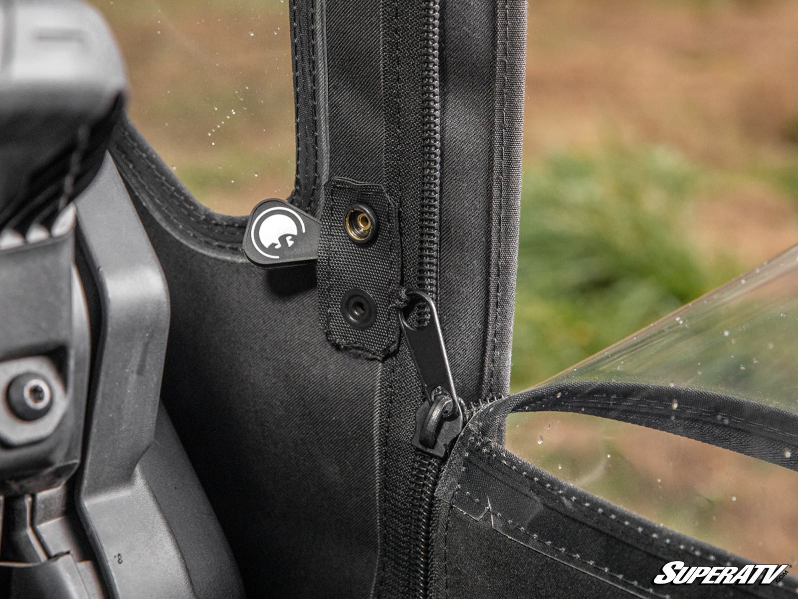 Photo of SuperATV Can-Am Defender Primal Soft Cab Enclosure Doors by SuperATV - Premium Doors for UTVs / Side by Sides