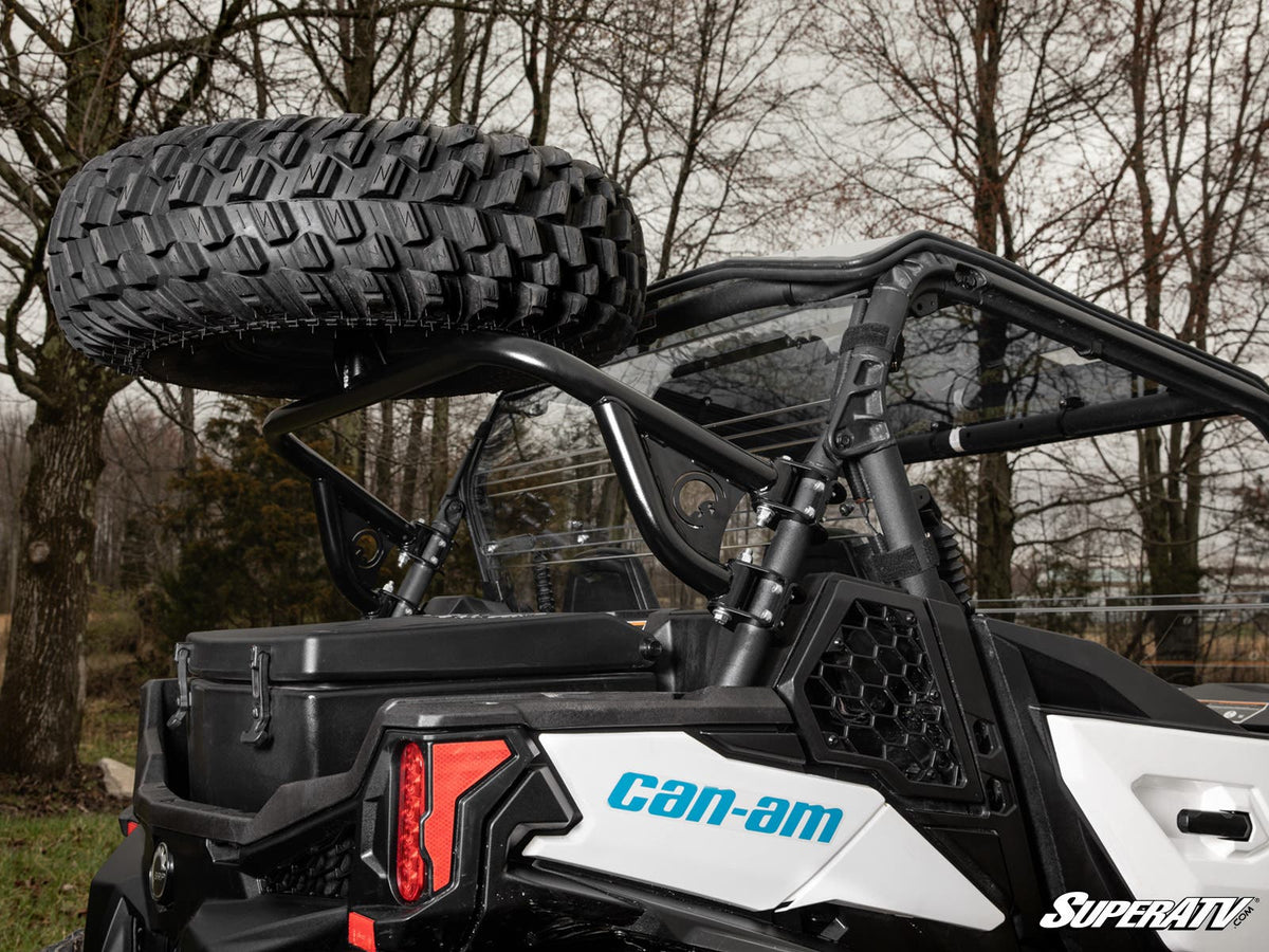 Photo of SuperATV Can-Am Maverick Trail Spare Tire Carrier by SuperATV - Premium Spare Tire Mounts for UTVs / Side by Sides