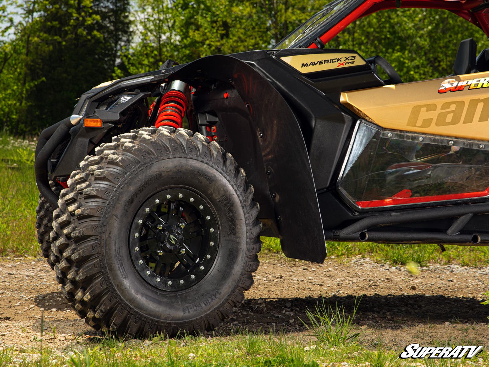 Photo of SuperATV Can-Am Maverick X3 Low Profile Fender Flares by SuperATV - Premium Fenders & Fender Guards for UTVs / Side by Sides