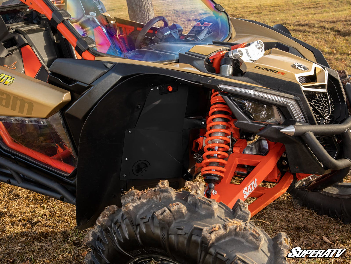 Photo of SuperATV Can-Am Maverick X3 Inner Fender Guards by SuperATV - Premium Fenders & Fender Guards for UTVs / Side by Sides