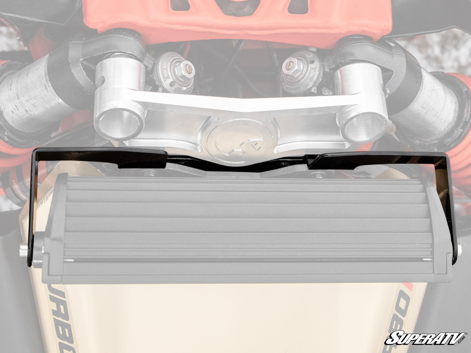 Photo of SuperATV Can-Am Maverick X3 12" Shock Tower Light Bar Mount by SuperATV - Premium Light Bars for UTVs / Side by Sides