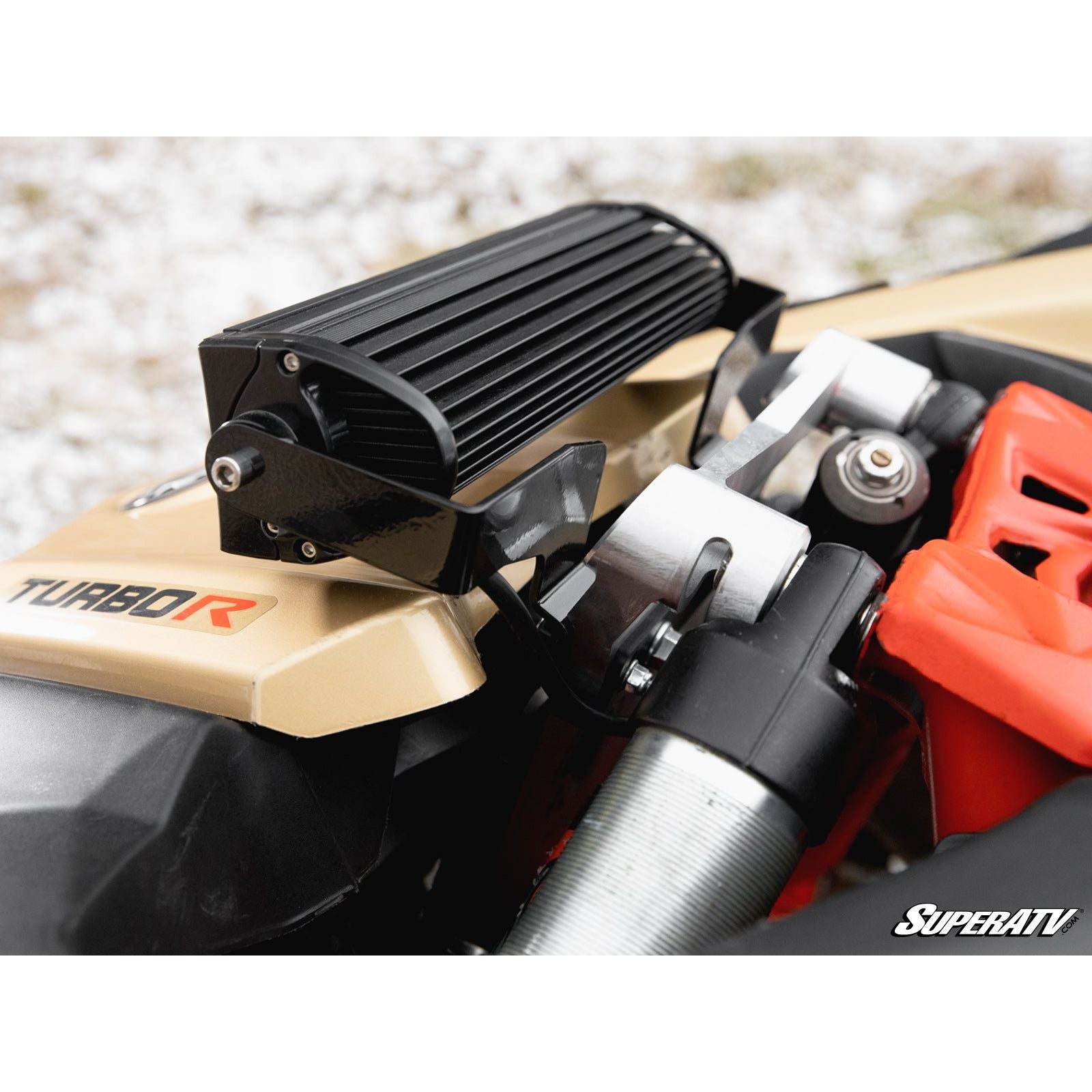 Photo of Can Am X3 12" Shock Tower Light Bar Mount by SuperATV - Premium Mounts for UTVs / Side by Sides
