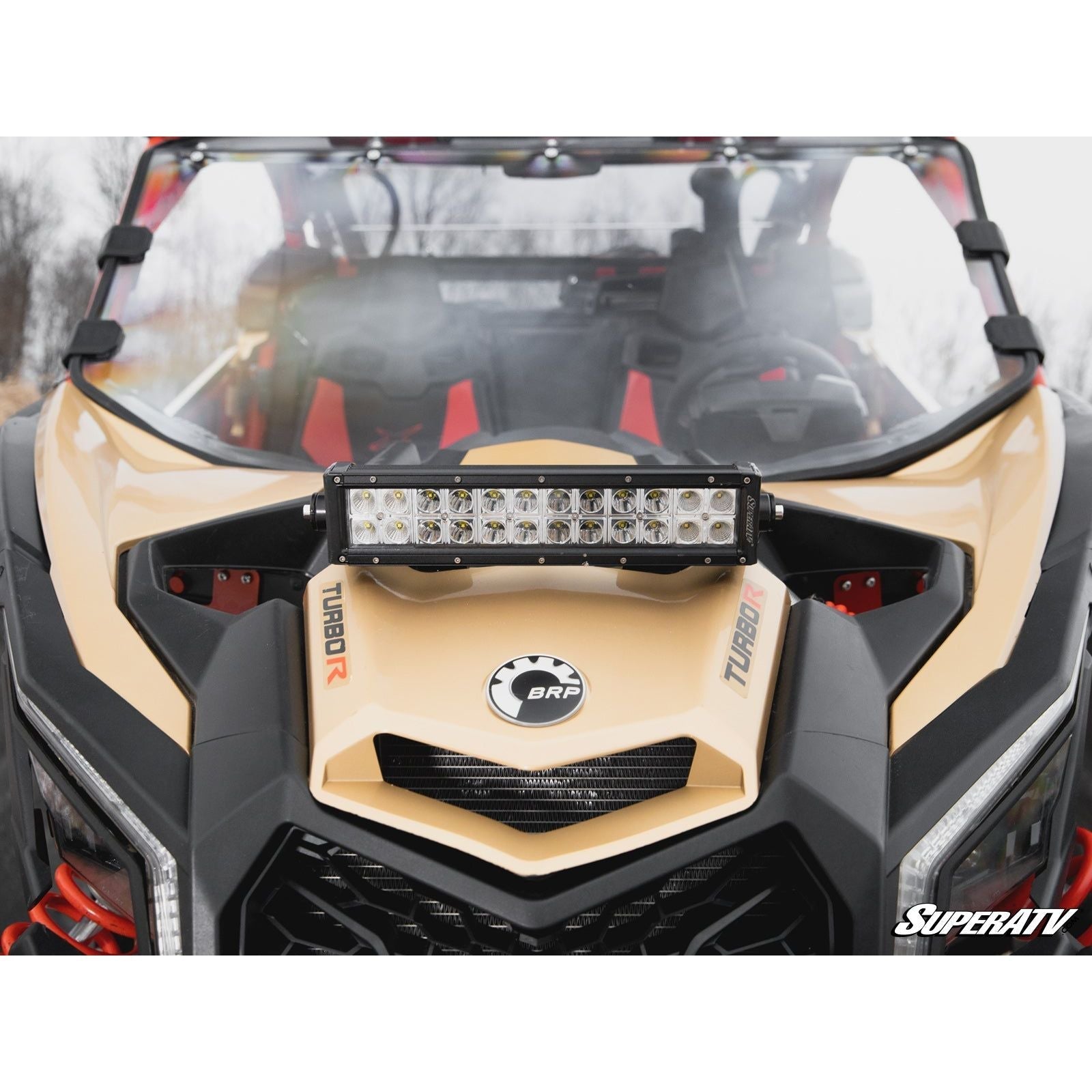 Photo of Can Am X3 12" Shock Tower Light Bar Mount by SuperATV - Premium Mounts for UTVs / Side by Sides