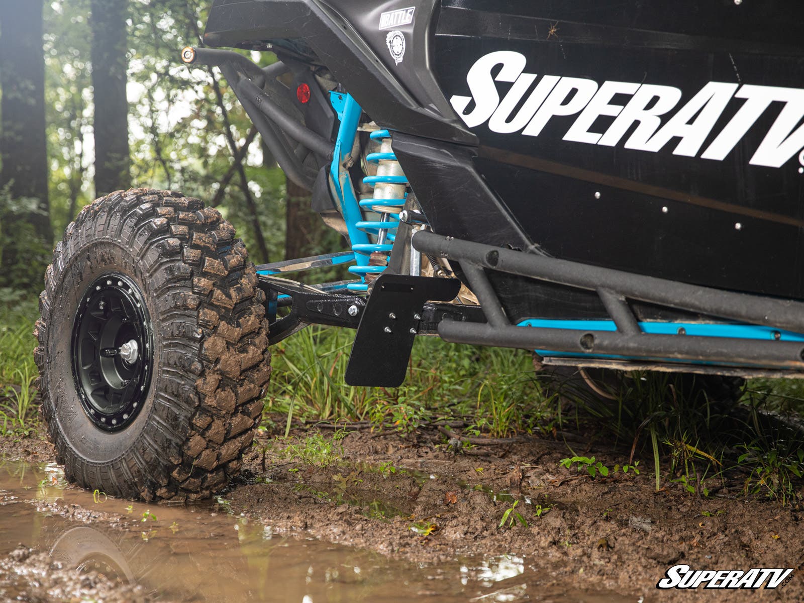 Photo of SuperATV Can-Am Maverick X3 Mud Flaps by SuperATV - Premium Mud Flaps for UTVs / Side by Sides