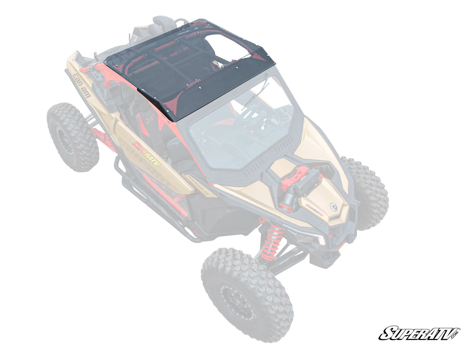 Photo of SuperATV Can-Am Maverick X3 Tinted Roof by SuperATV - Premium Roofs for UTVs / Side by Sides