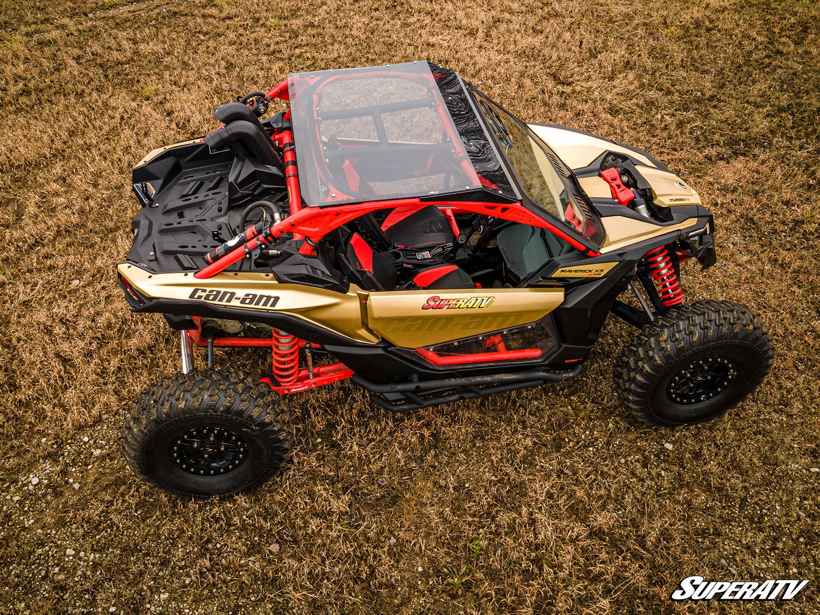 Photo of SuperATV Can-Am Maverick X3 Tinted Roof by SuperATV - Premium Roofs for UTVs / Side by Sides