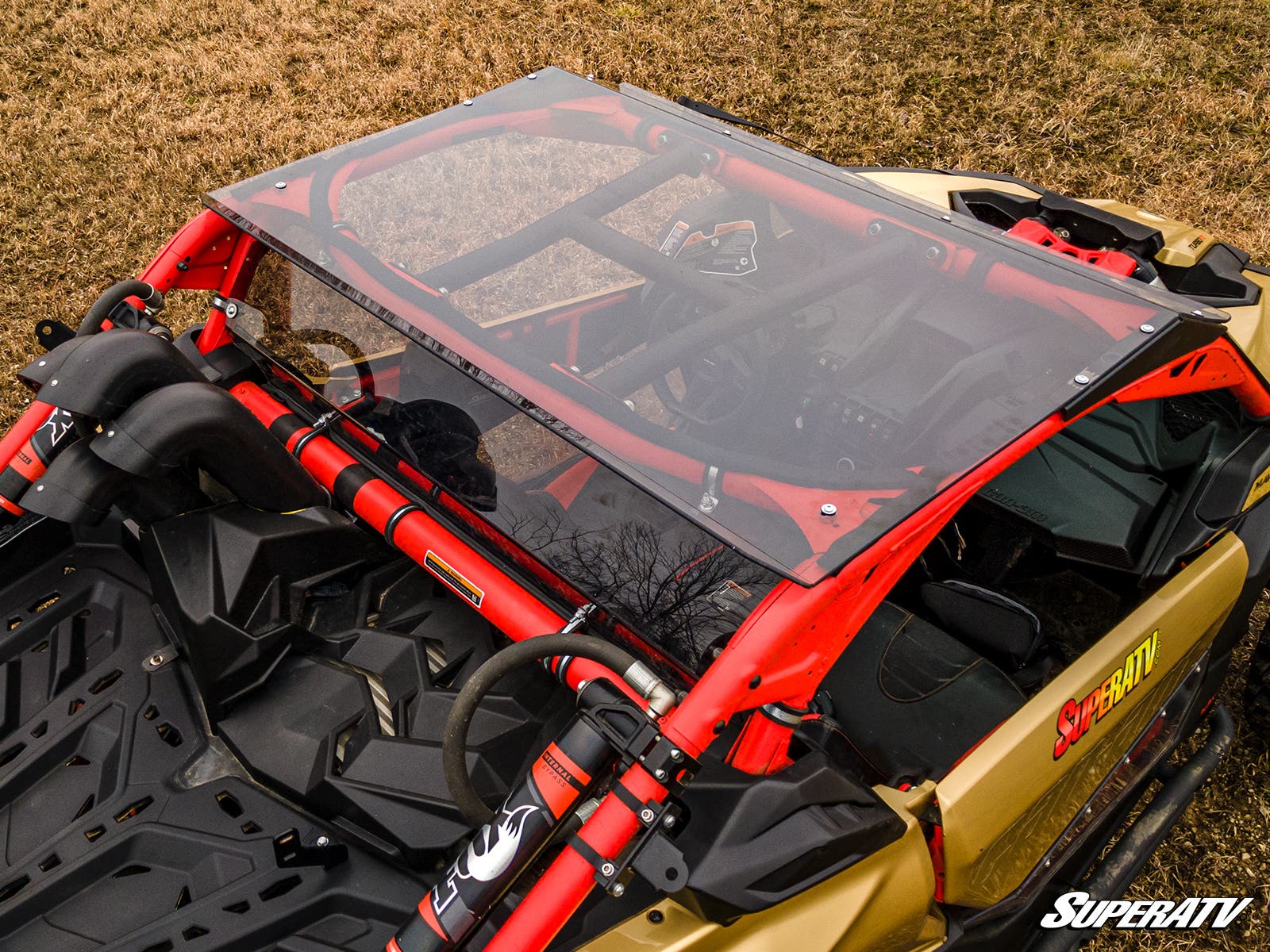 Photo of SuperATV Can-Am Maverick X3 Tinted Roof by SuperATV - Premium Roofs for UTVs / Side by Sides