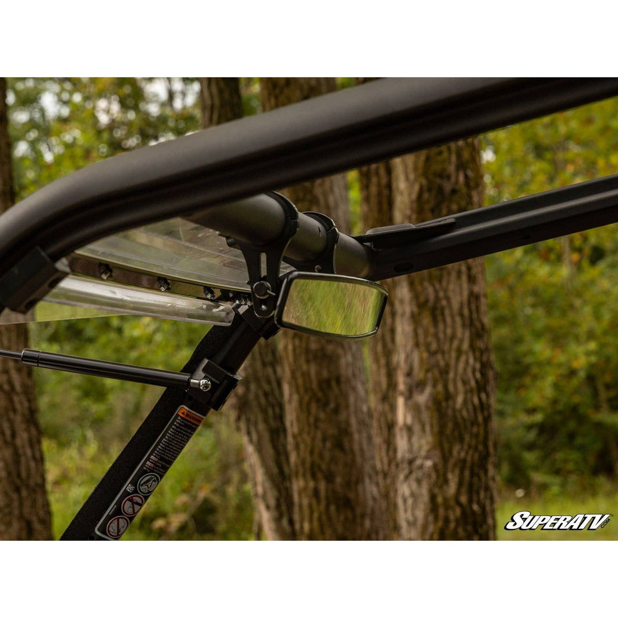 Can Am 17" Curved Rear View Mirror