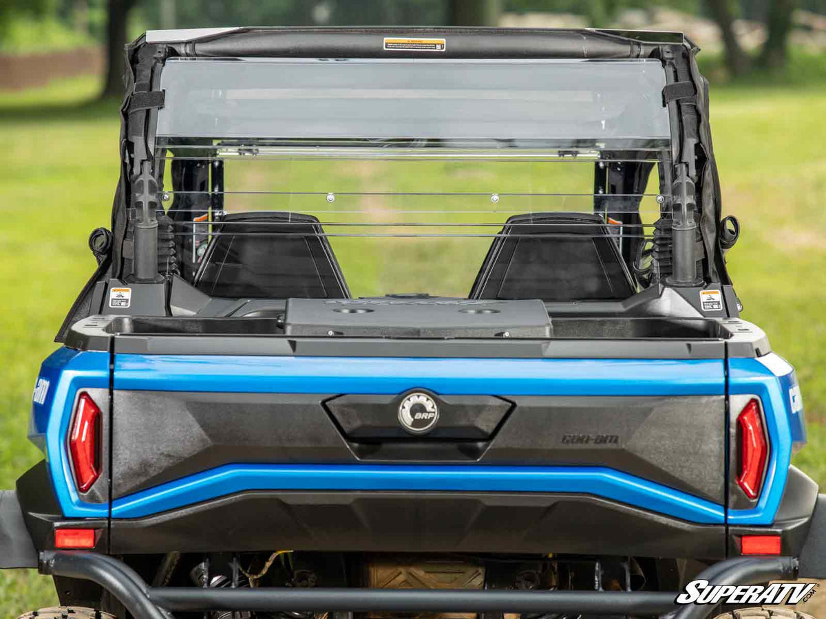 Photo of SuperATV Can-Am Maverick Trail Rear Windshield by SuperATV - Premium Windshields for UTVs / Side by Sides