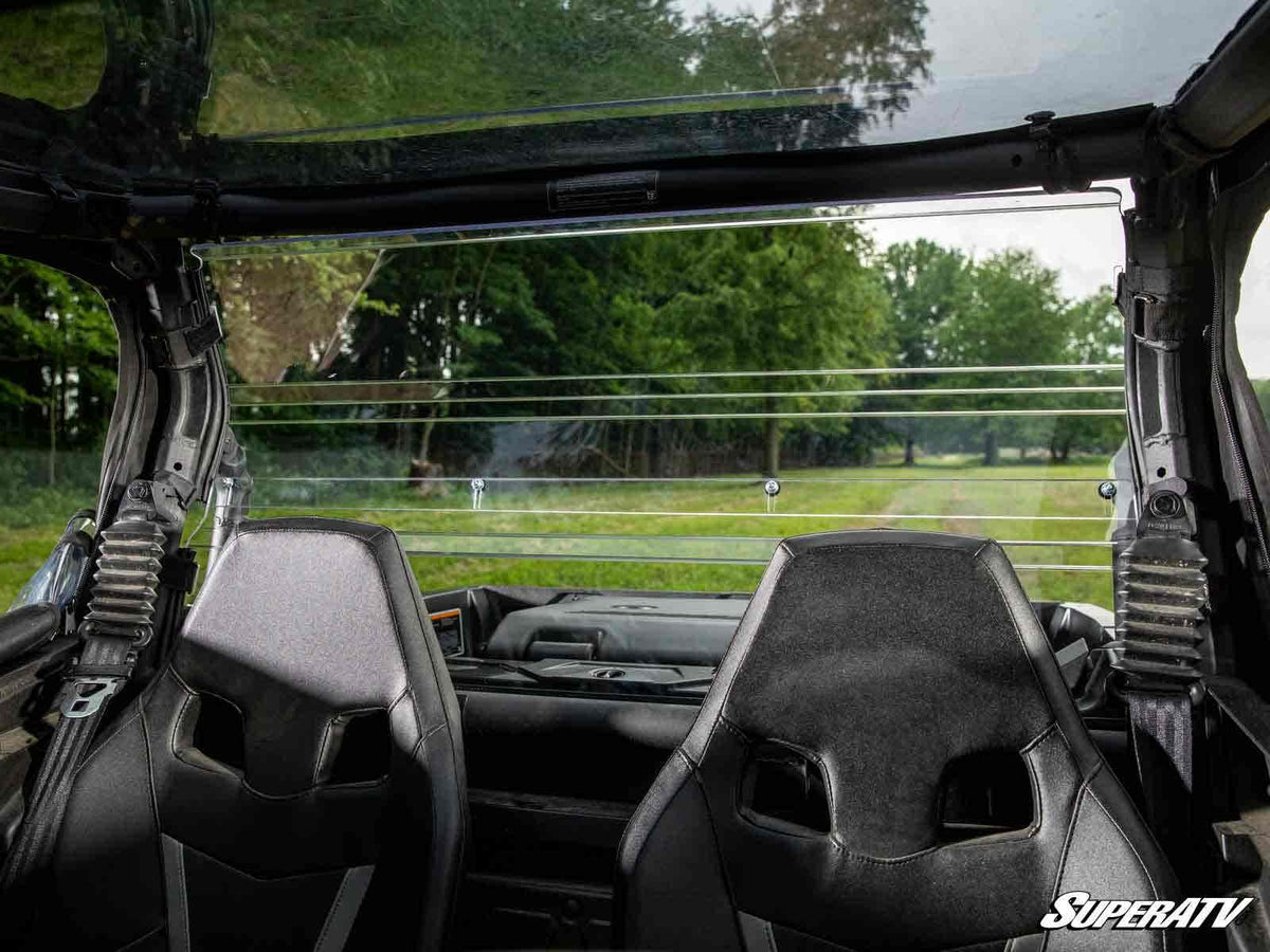 Photo of SuperATV Can-Am Maverick Sport Rear Windshield by SuperATV - Premium Windshields for UTVs / Side by Sides