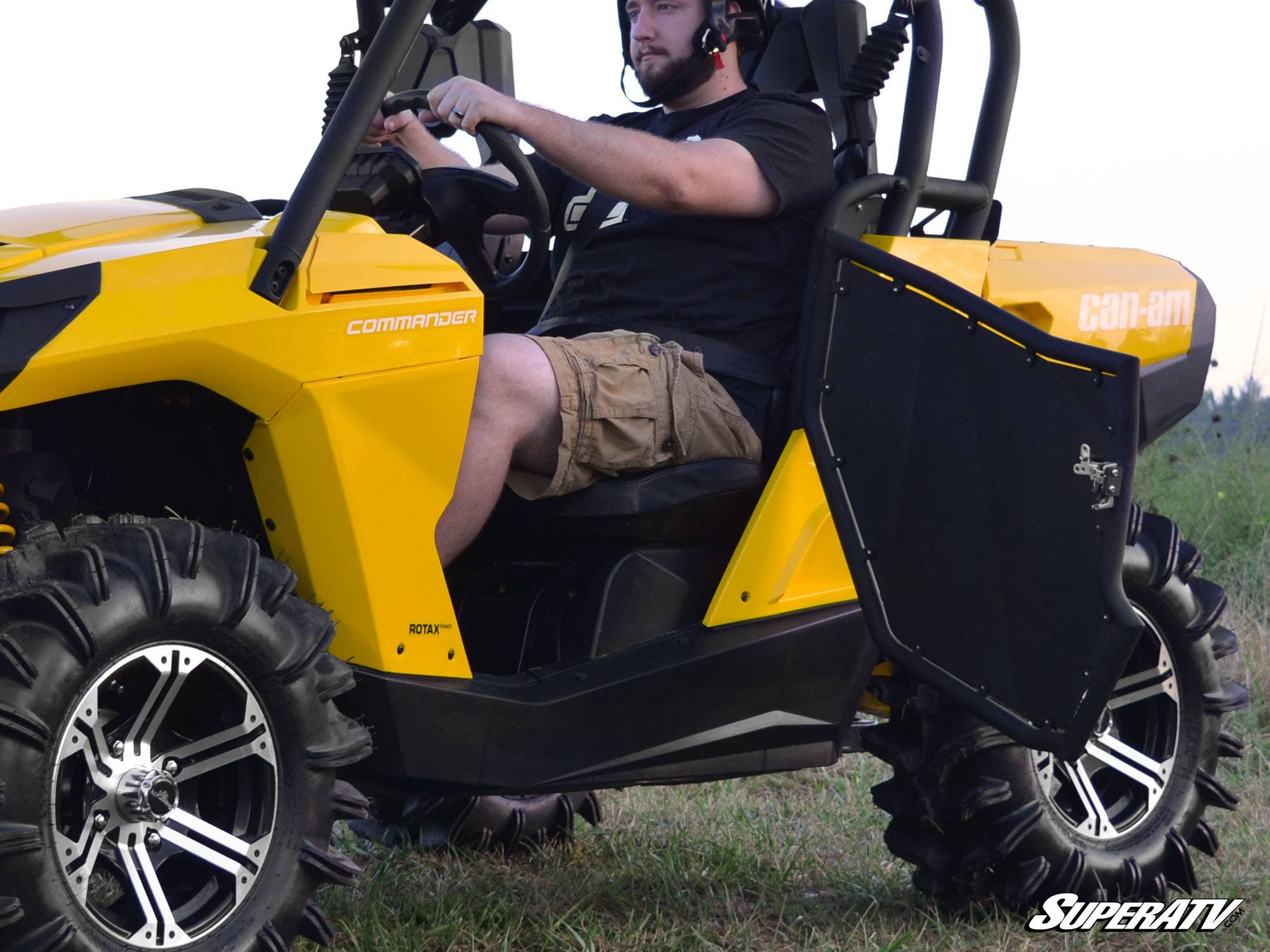 Photo of SuperATV Can-Am Commander Aluminum Doors by SuperATV - Premium Doors for UTVs / Side by Sides