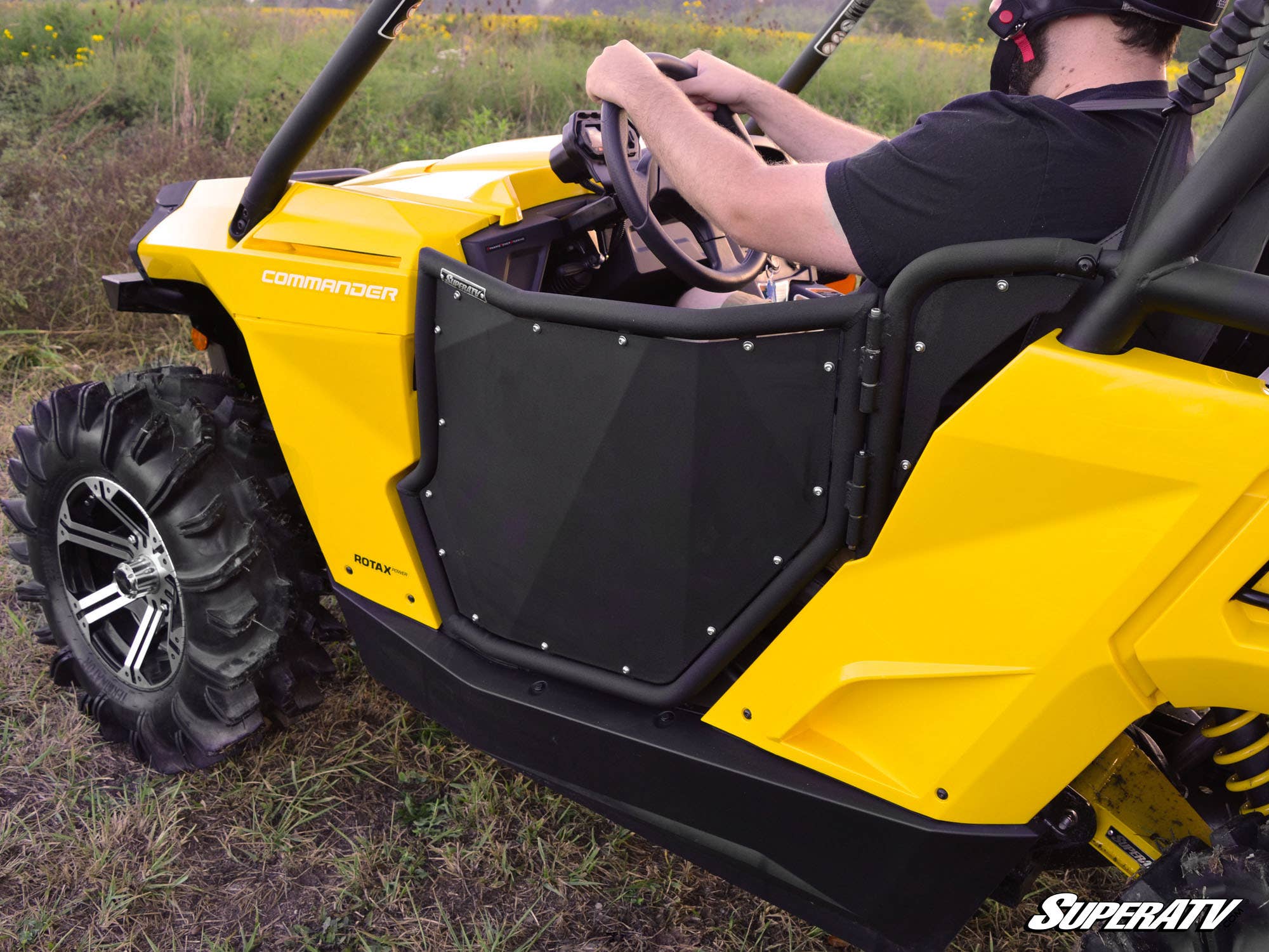 Photo of SuperATV Can-Am Commander Aluminum Doors by SuperATV - Premium Doors for UTVs / Side by Sides