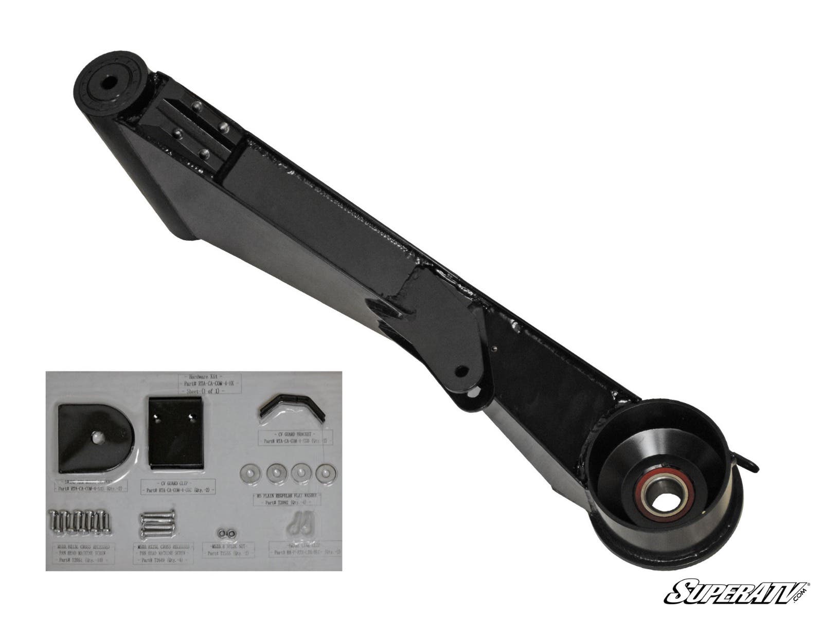Photo of SuperATV Can-Am Commander Extended Rear Trailing Arms by SuperATV - Premium Trailing Arms & Trailing Arm Guards for UTVs / Side by Sides