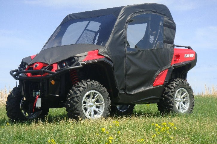 Photo of Can-Am Commander - Full Cab Enclosure with Vinyl Windshield by 3 Star UTV - Premium Enclosures for UTVs / Side by Sides