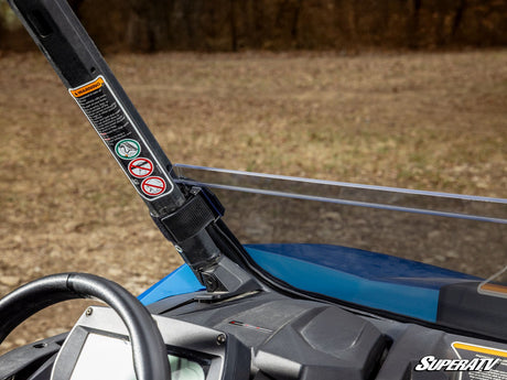 Can-Am Commander Half Windshield - dark tint