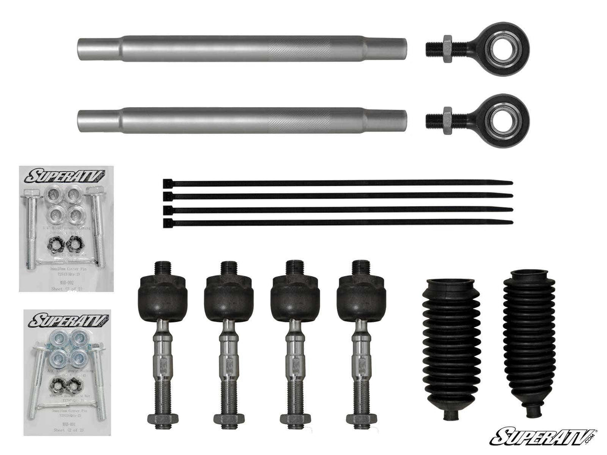Photo of SuperATV Can-Am Commander Heavy Duty Tie Rod Kit by SuperATV - Premium Tie Rods for UTVs / Side by Sides