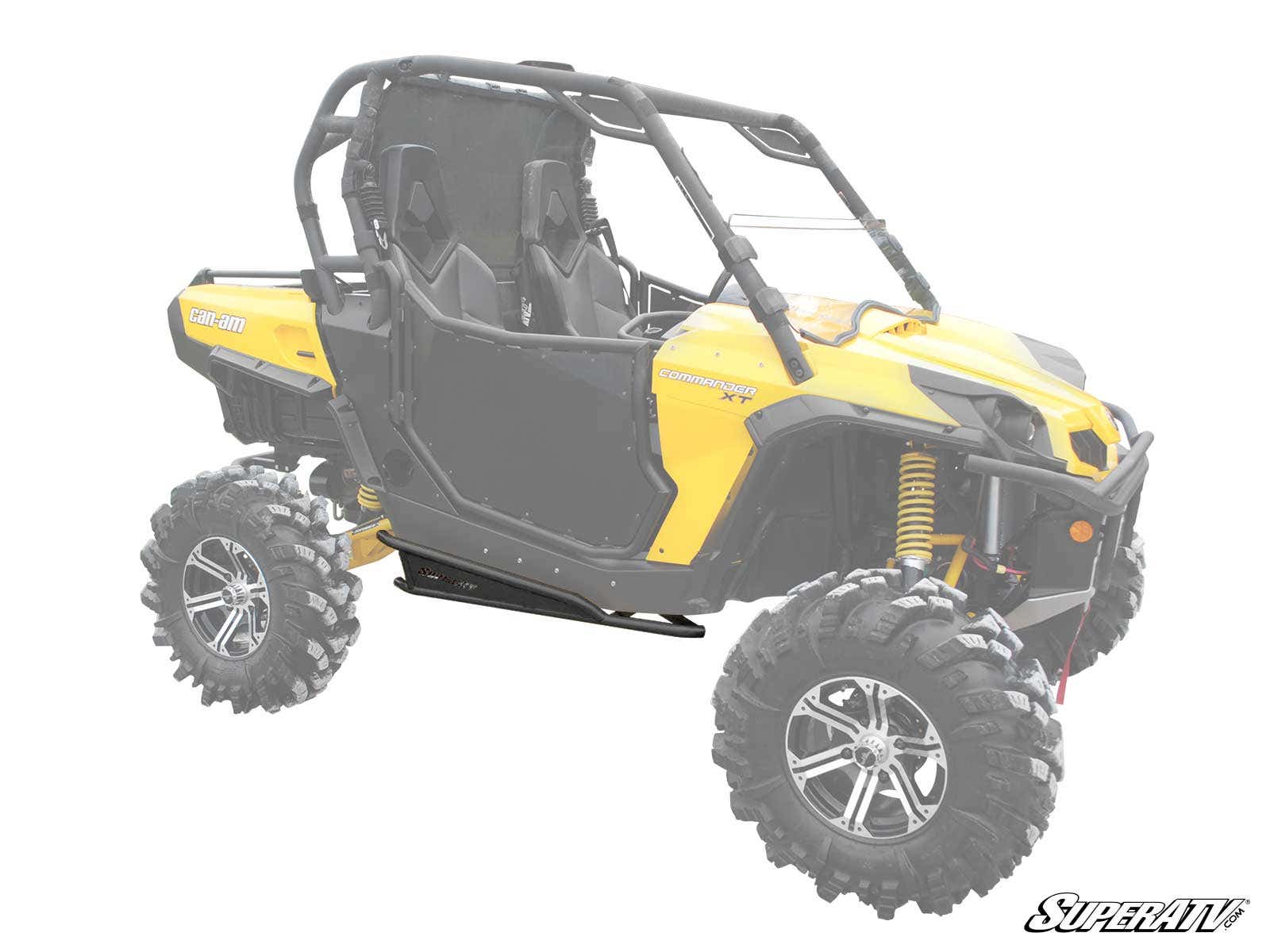 Photo of SuperATV Can-Am Commander Rock Slider Nerf Bars by SuperATV - Premium Nerf Bars for UTVs / Side by Sides