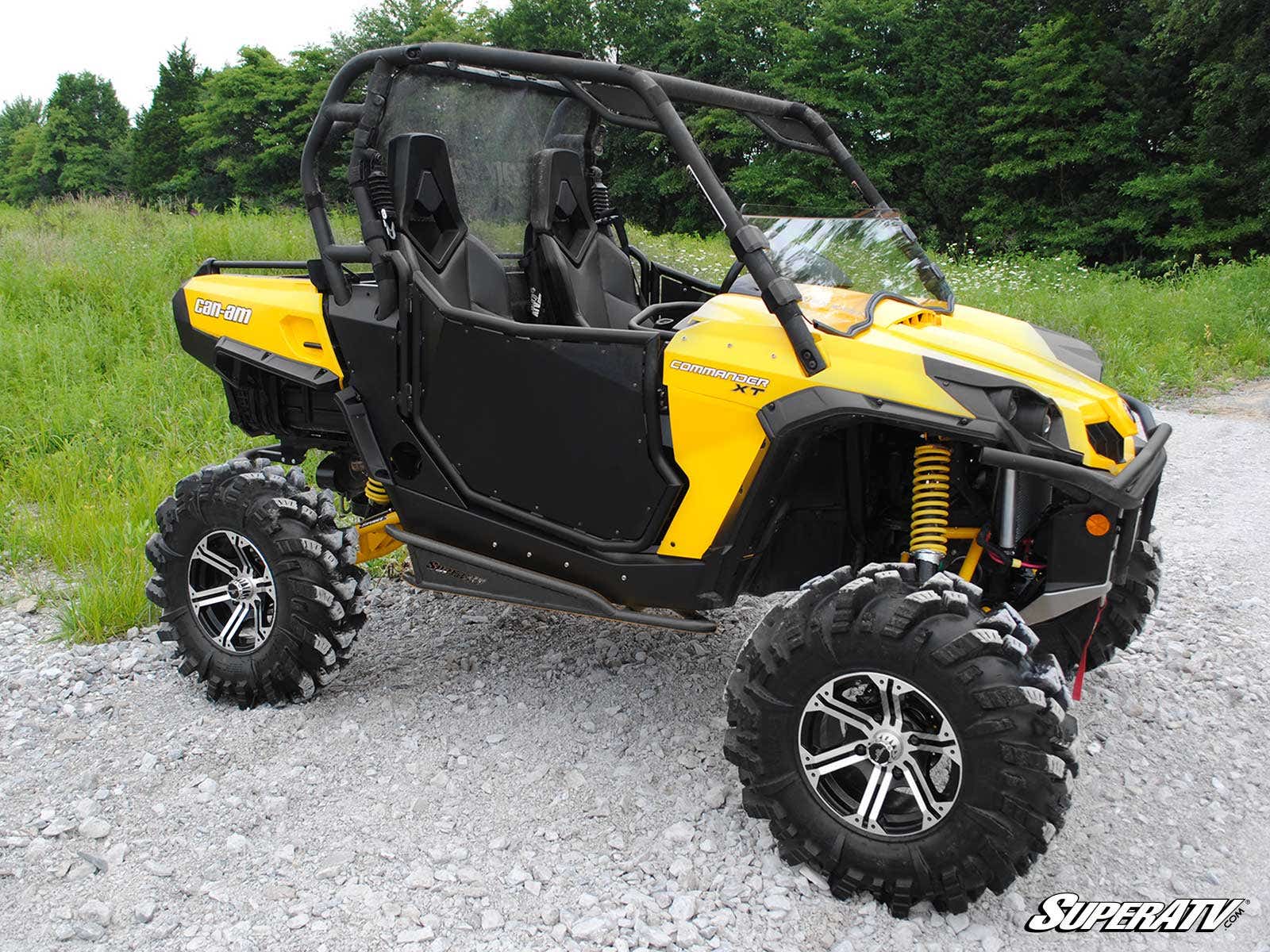 Photo of SuperATV Can-Am Commander Rock Slider Nerf Bars by SuperATV - Premium Nerf Bars for UTVs / Side by Sides
