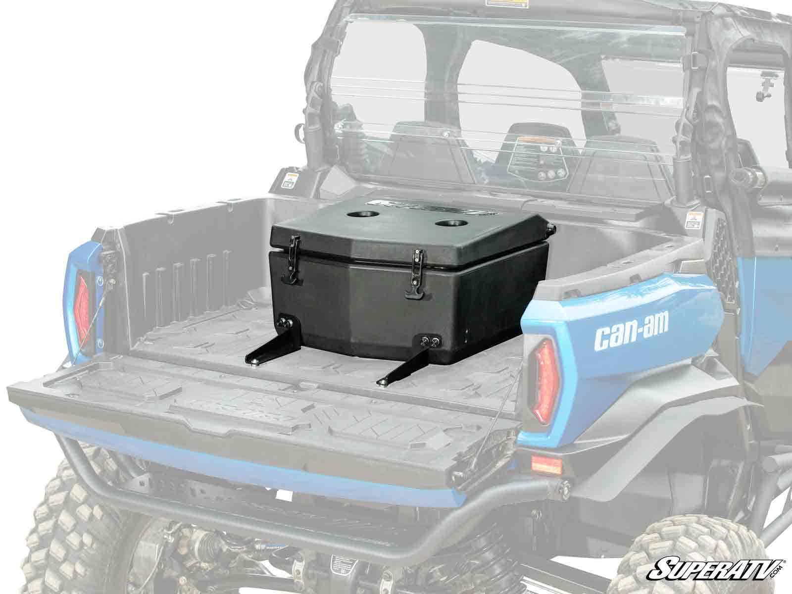Photo of SuperATV Can-Am Commander Cooler/Cargo Box by SuperATV - Premium Storage for UTVs / Side by Sides