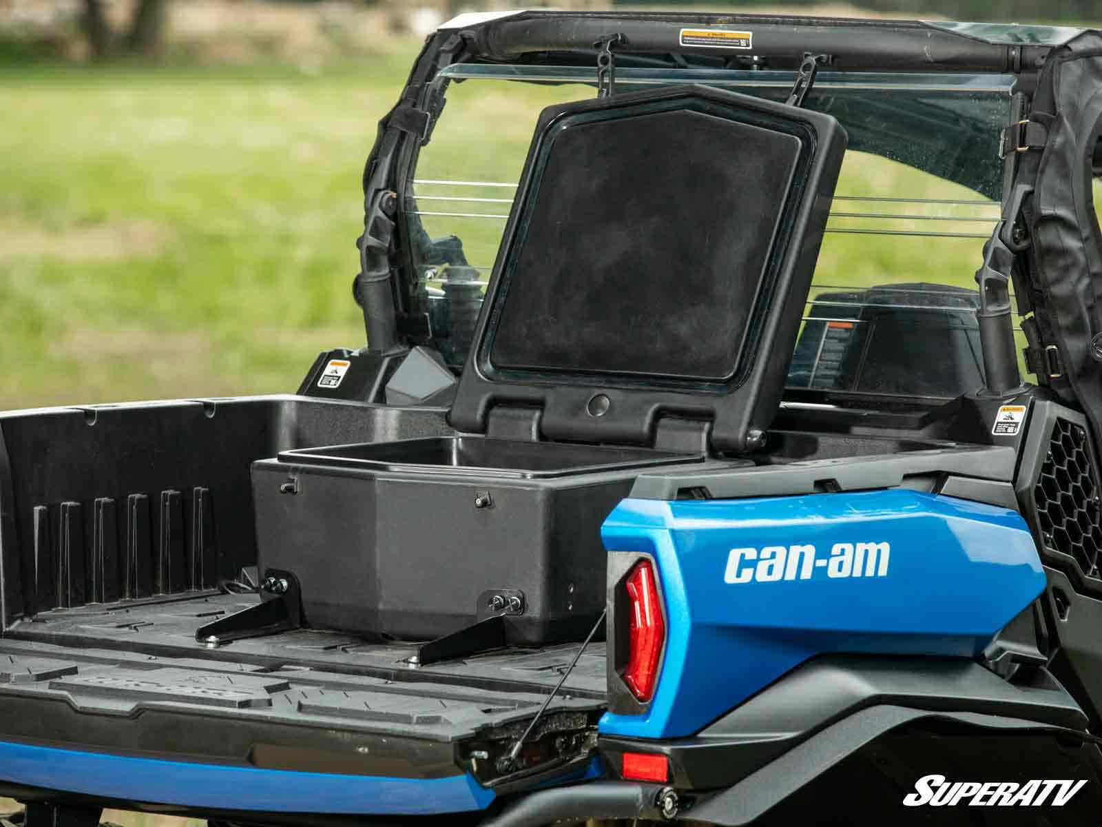 Photo of SuperATV Can-Am Commander Cooler/Cargo Box by SuperATV - Premium Storage for UTVs / Side by Sides