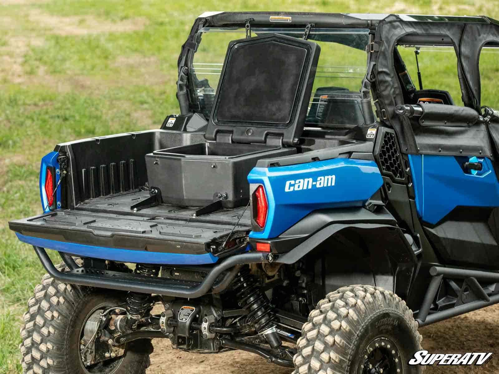 Photo of SuperATV Can-Am Commander Cooler/Cargo Box by SuperATV - Premium Storage for UTVs / Side by Sides