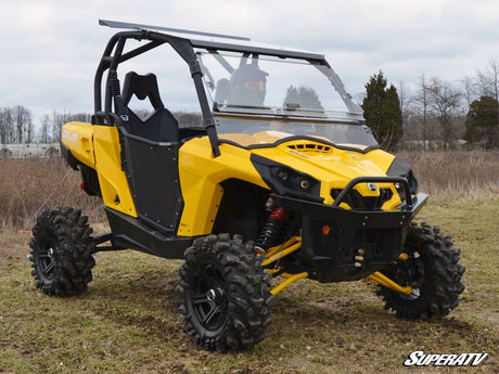 Can-Am Commander Flip Windshield