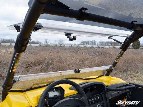 Can-Am Commander Flip Windshield