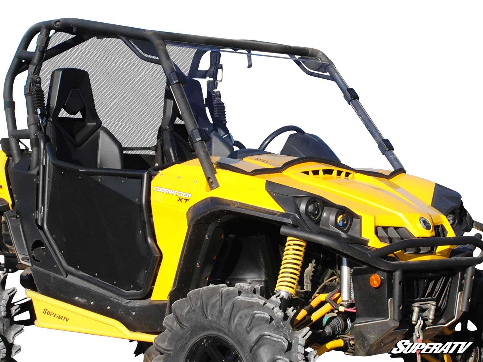 Photo of SuperATV Can-Am Commander WindshieldScratch Resistant by SuperATV - Premium for UTVs / Side by Sides