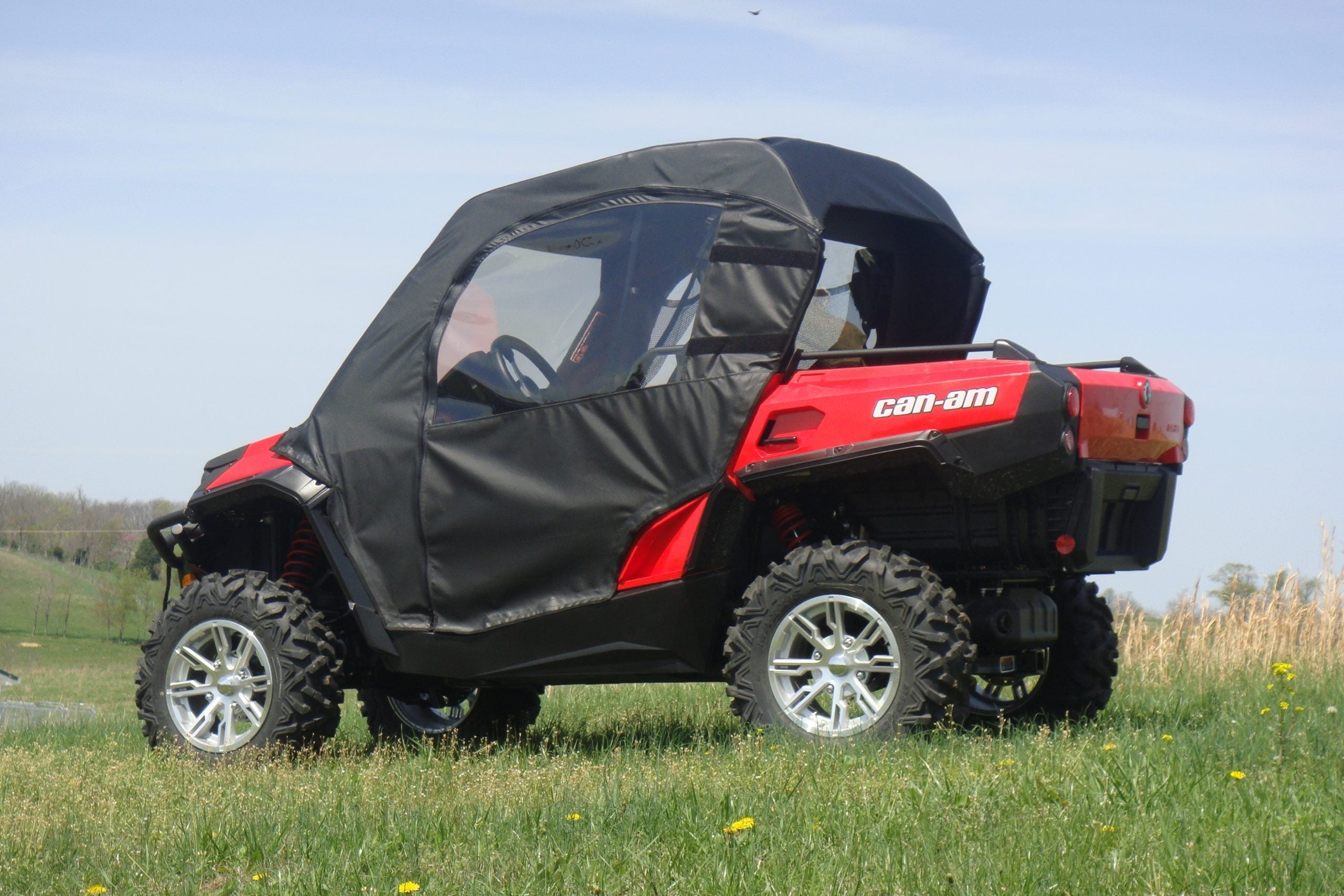 Photo of Can-Am Commander - Soft Doors by 3 Star UTV - Premium Enclosures for UTVs / Side by Sides