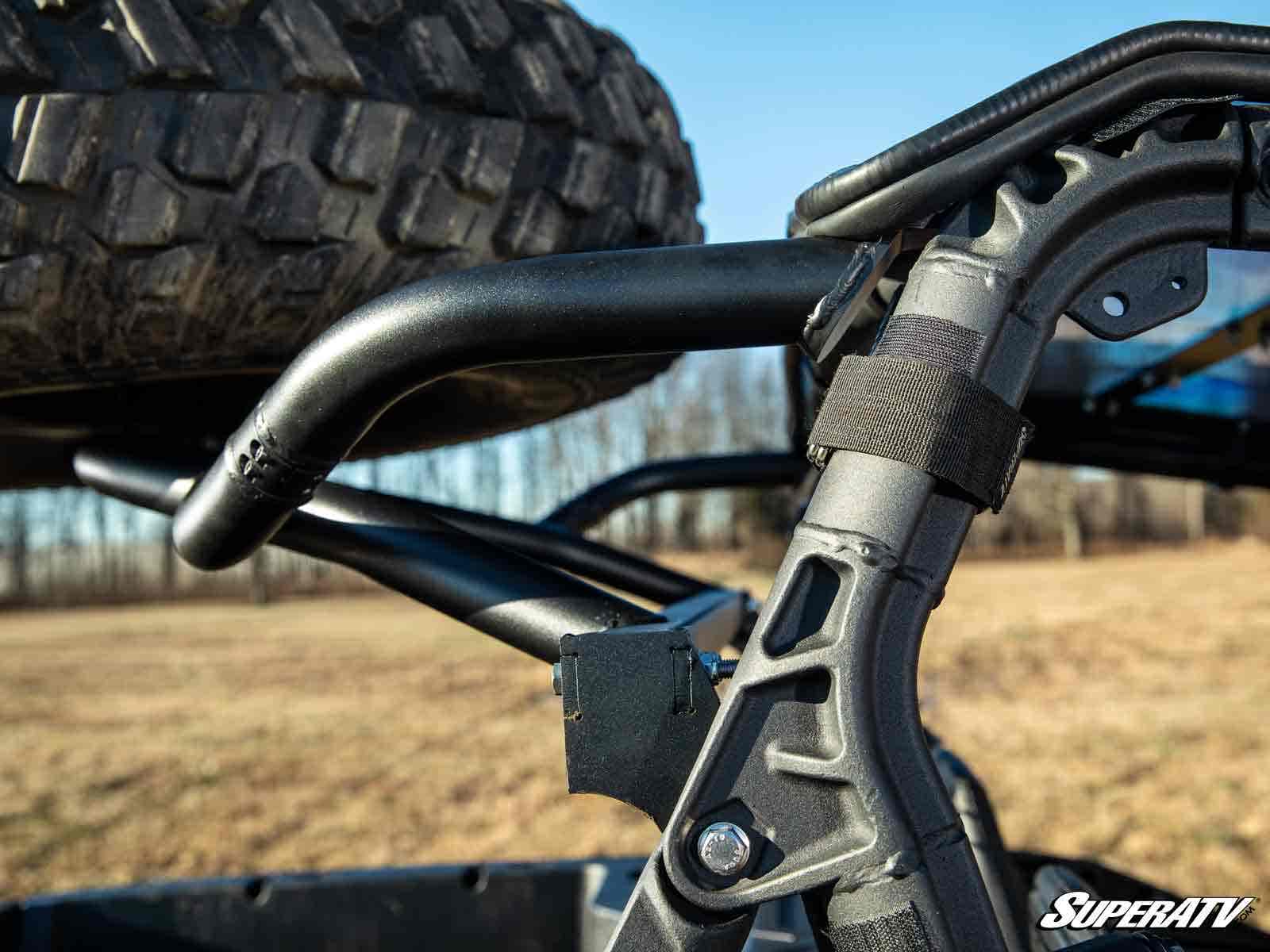 Photo of SuperATV Can-Am Commander Spare Tire Carrier by SuperATV - Premium Spare Tire Mounts for UTVs / Side by Sides