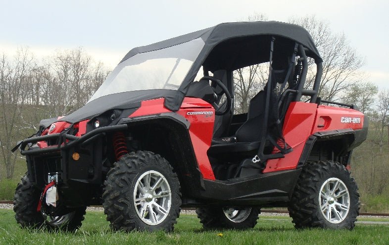 Photo of Can-Am Commander - Vinyl Windshield/Top Combo by 3 Star UTV - Premium Enclosures for UTVs / Side by Sides