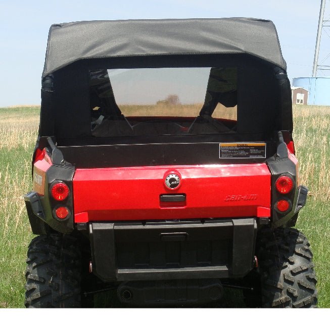 Photo of Can-Am Commander - Vinyl Windshield/Top/Rear Combo by 3 Star UTV - Premium Enclosures for UTVs / Side by Sides