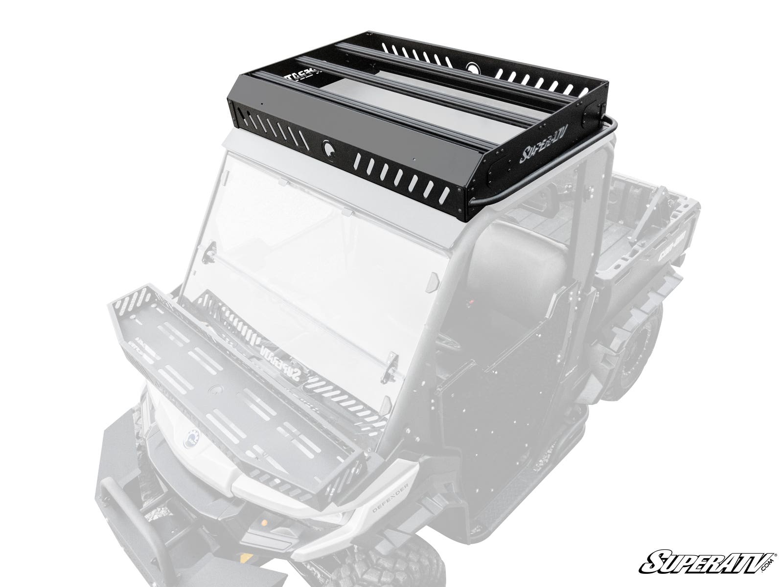 Photo of SuperATV Can-Am Defender Outfitter Roof Rack by SuperATV - Premium Storage for UTVs / Side by Sides