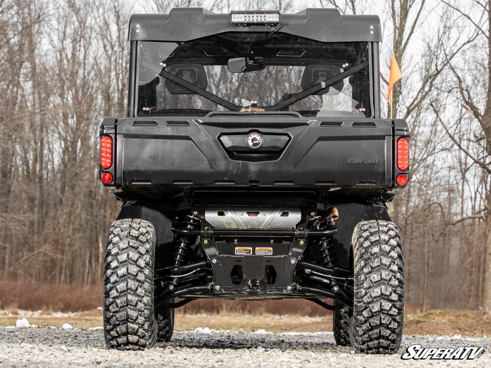 Photo of SuperATV Can-Am Defender HD8 Atlas Pro 2" Rear Offset A-Arms by SuperATV - Premium A-Arms & Control Arms for UTVs / Side by Sides