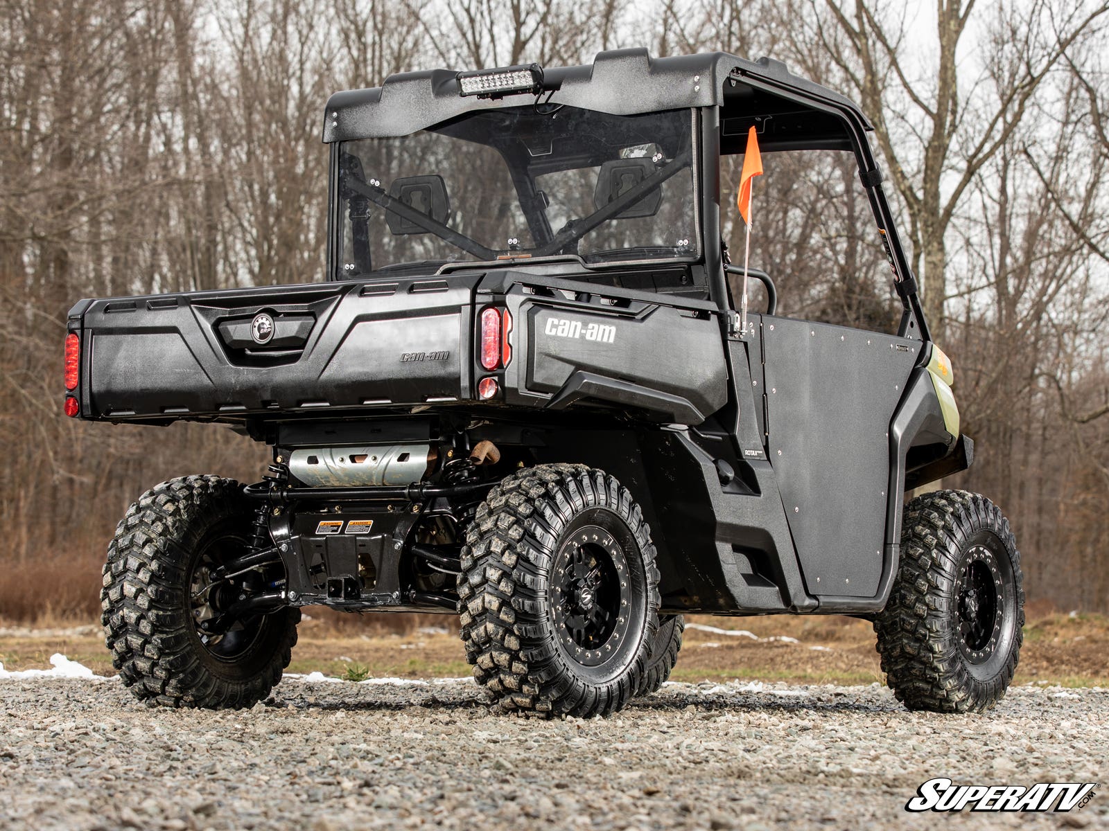 Photo of SuperATV Can-Am Defender HD8 Atlas Pro 2" Rear Offset A-Arms by SuperATV - Premium A-Arms & Control Arms for UTVs / Side by Sides