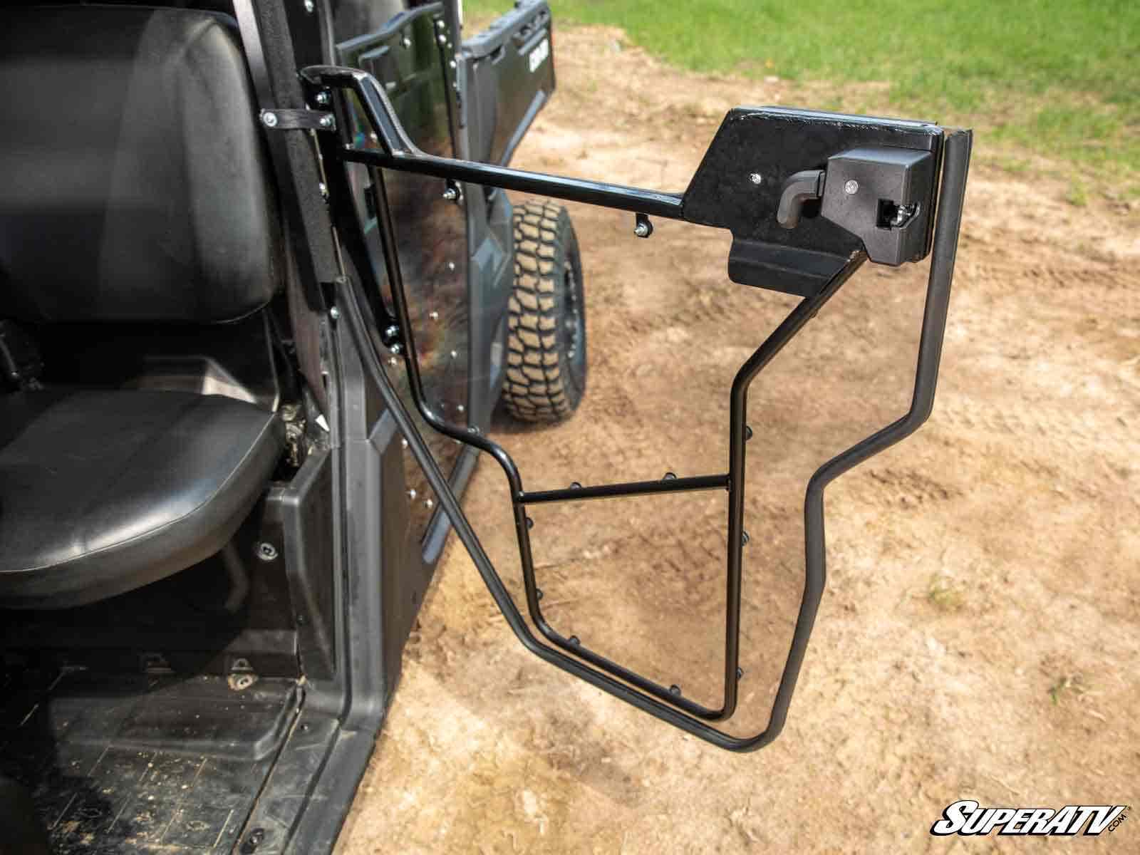 Photo of SuperATV Can-Am Defender MAX Convertible Cab Enclosure Doors by SuperATV - Premium Cab Enclosures for UTVs / Side by Sides