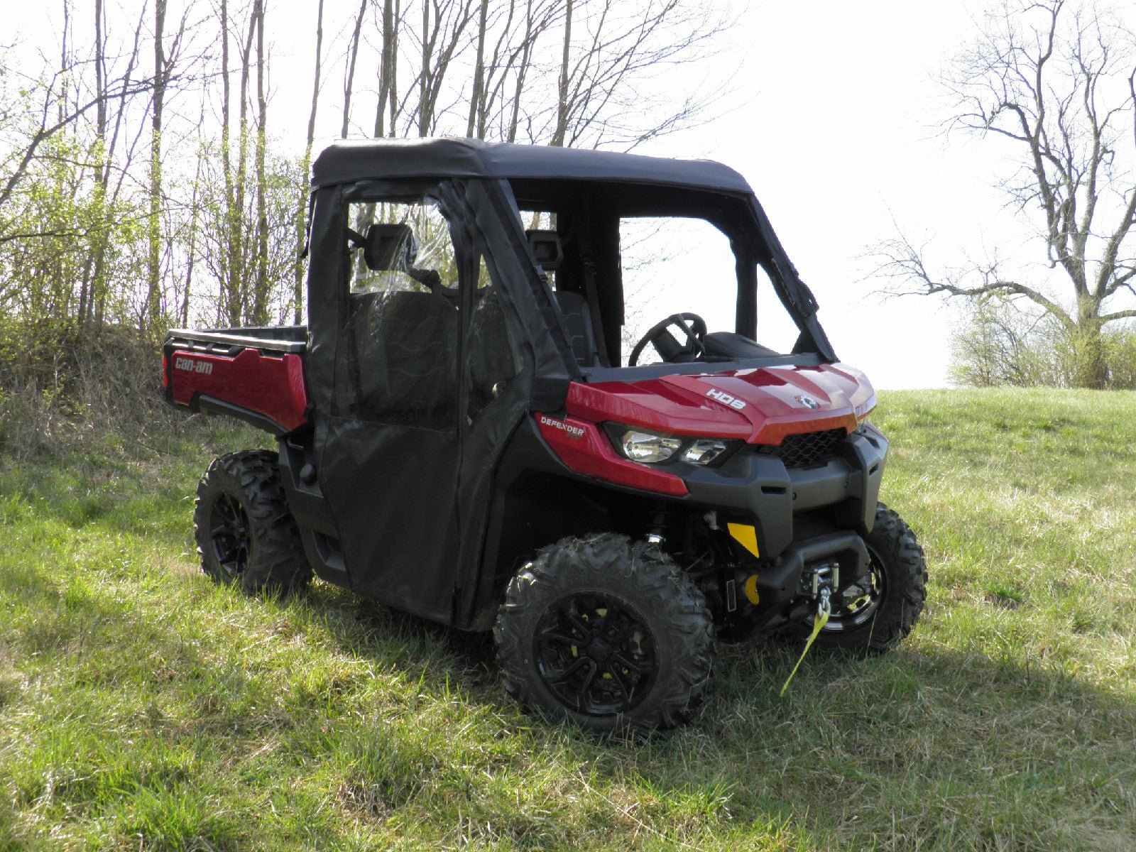 Photo of Can-Am Defender - Full Cab Enclosure for Hard Windshield by 3 Star UTV - Premium Enclosures for UTVs / Side by Sides