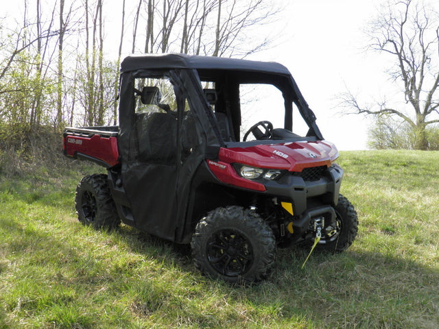 Photo of Can-Am Defender - Full Cab Enclosure for Hard Windshield by 3 Star UTV - Premium Enclosures for UTVs / Side by Sides